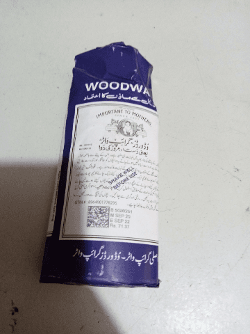 Woodward Nonihal Bottle