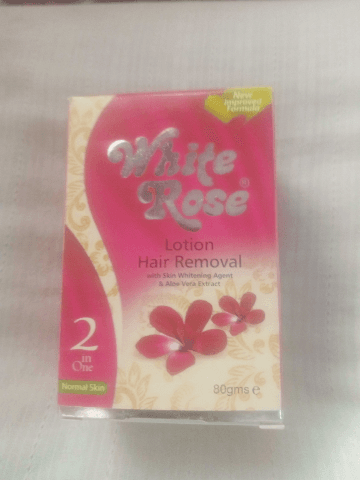 White Rose Hair Remover Mediam Jar