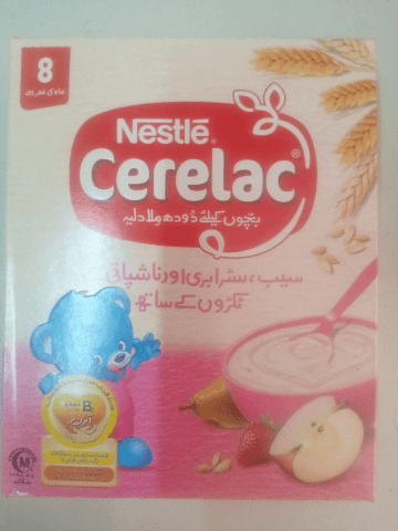 CERELAC STRAW APL PEAR 175GM