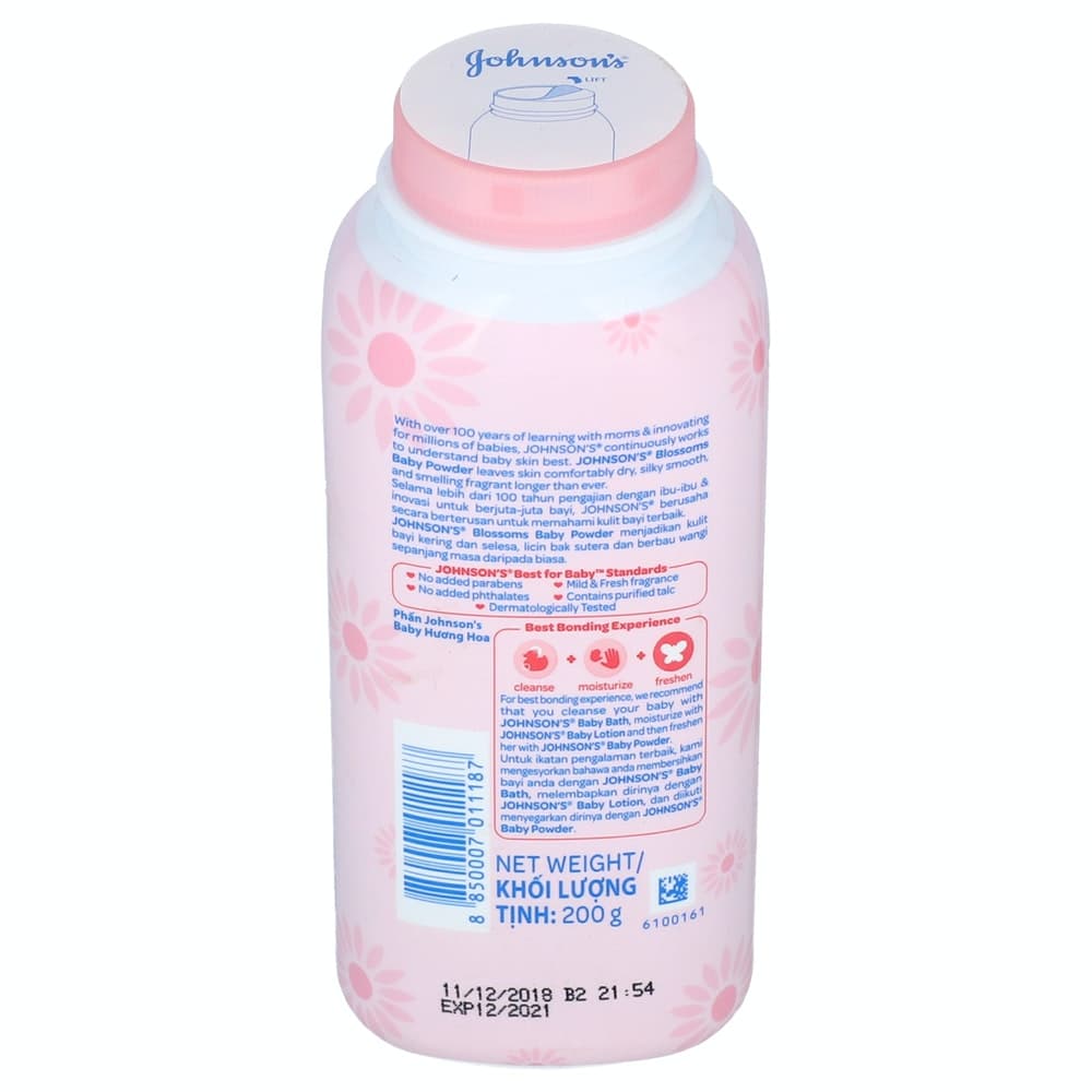 Johnson's Blossoms Baby Powder 200g